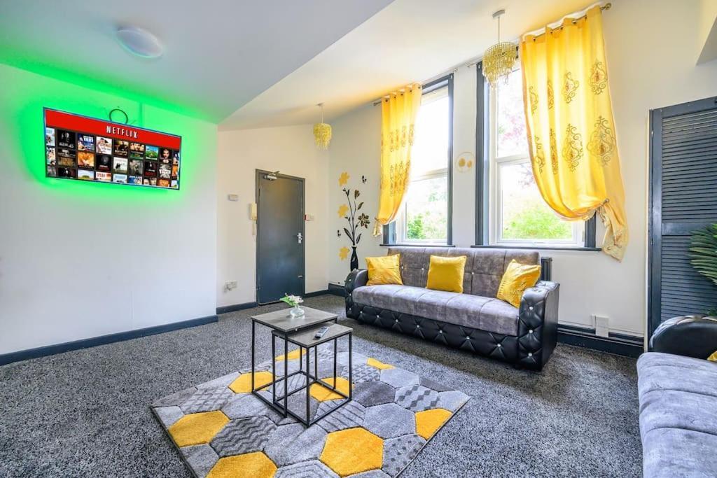 -F5Gh- For Relaxed & Cosy Stay, Free Parking, Wifi Leeds  Eksteriør bilde